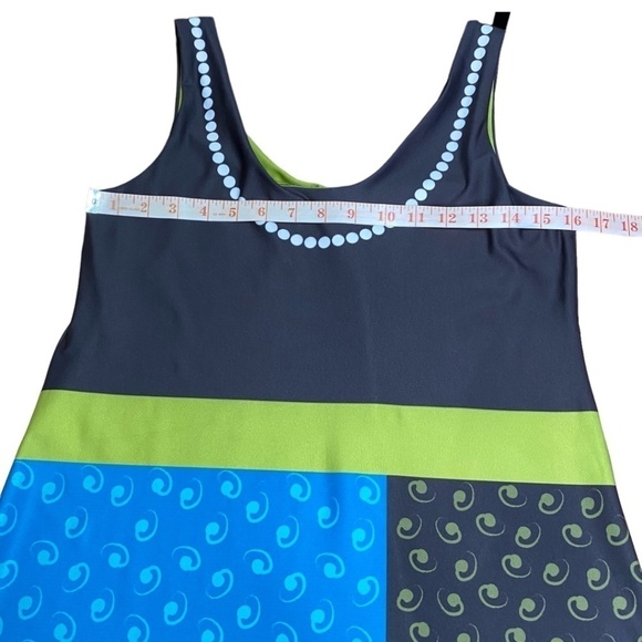 VOLT #42 Bandit Sleeveless Dress Polyester Spandex Blend Rare Design US Sz 10 - Picture 6 of 11